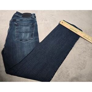 Lucky Brand 363 Vintage Straight Jeans Mens 31x32 Dark Wash Coolmax Tencel Blue
